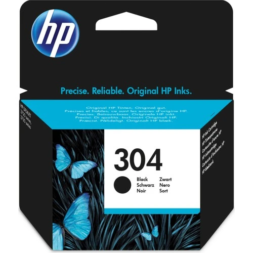 HP 304 Siyah Mürekkep Kartuşu N9K06AE ürün görseli 1