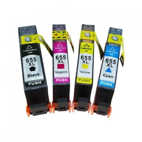 Eko Kartuş Hp CZ284C Yazıcı Kodu, 4 Renk (655XL) Muadil Kartuş, ürün görseli 1