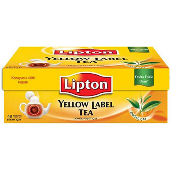 LİPTON YELLOW LABEL DEMLİK POŞET48 ürün görseli 1