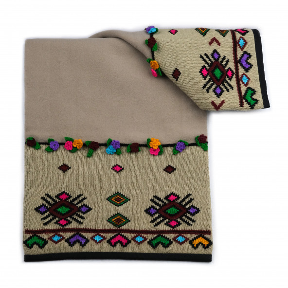 Kırka Desenli Runner Örtü - Resim 2