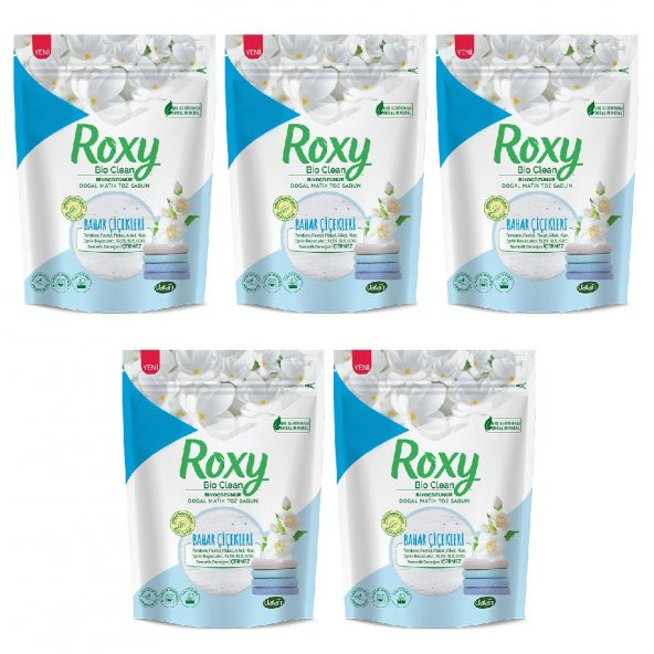 Dalan Roxy Matik Toz Sabun Bahar Çiçekleri 5'li 1600 Gr ürün görseli 1