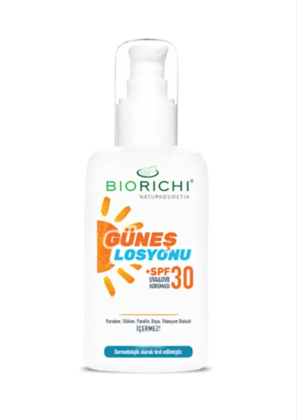 Biorichi Organik Güneş Losyonu 30 Spf - 150 ml ürün görseli 1
