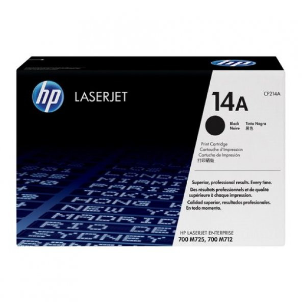 HP CF214A / M725 / M700 / M712 Orjinal Toner ürün görseli 1