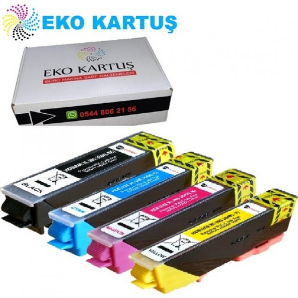 Eko Kartuş Hp Photosmart E-Station C510A 4 Renk (364XL) Muadil Kartuş, ürün görseli 1