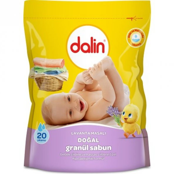 Dalin Doğal Granül Sabun Toz Deterjan 1000 Gr ürün görseli 1