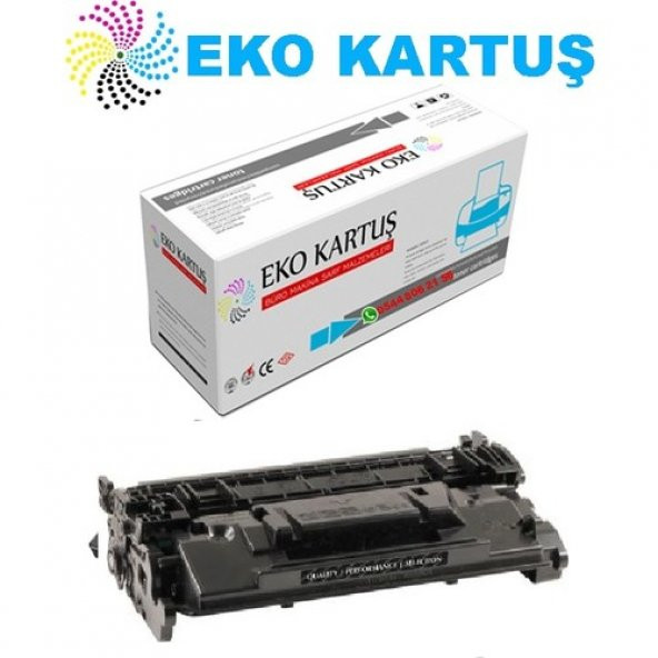 Eko Kartuş Hp 26A Cf226a Siyah Muadil Toner - 3100 Sayfa ürün görseli 1
