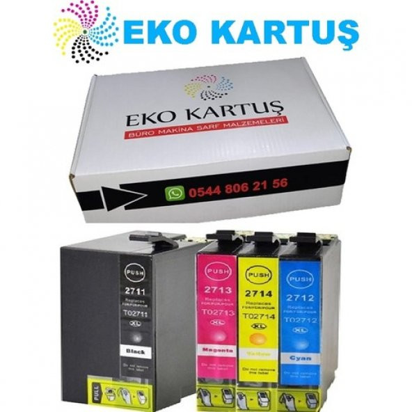 Eko Kartuş Epson Workforce WF-7720DTWF Muadil Kartuş, ürün görseli 1