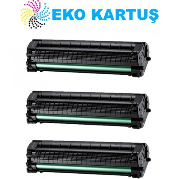 Eko Kartuş Hp 5UE15A Ekonomik Avantajlı 3lü Paket Çipsiz (W1106A) Muadil Toner, ürün görseli 1