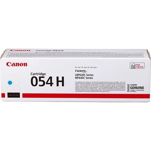 Canon CRG 054 H C Yüksek Kapasiteli Orijinal Cam Göbeği (Mavi) Toner ürün görseli 1