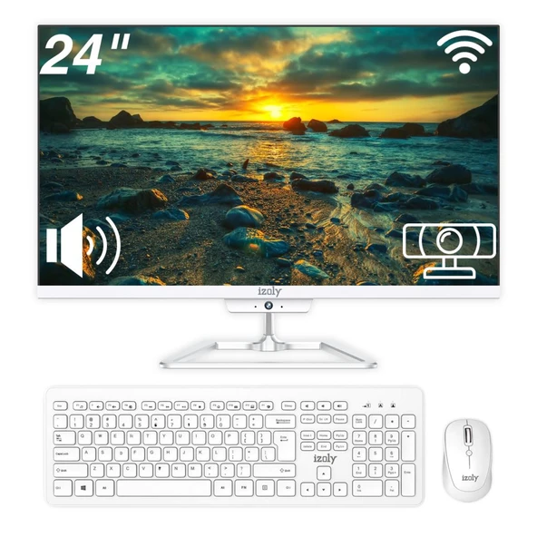 A523 i5-3470 3.60 GHz 8GB 256GB SSD 24" All In One Bilgisayar ürün görseli 1
