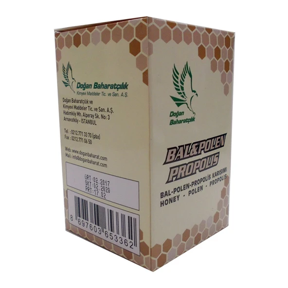 Doğan Bal Polen Propolis Karışımı 230 Gr - Resim 3
