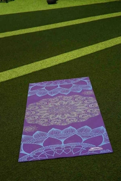 Slazenger 4mm Mor Yoga Matı - Resim 2