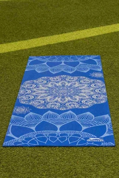 Slazenger 6mm Mavi Yoga Matı - Resim 3