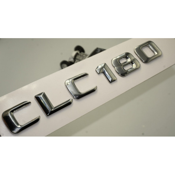 Benz CLC 180 Bagaj Krom Metal 3M 3D Yazı Logo ürün görseli 1