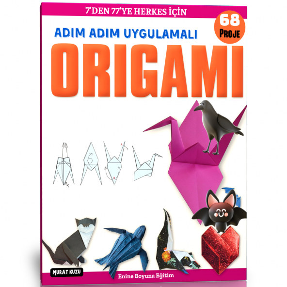 Adım Adım Uygulamalı Origami Kitabı (Büyük BOY) ürün görseli 1