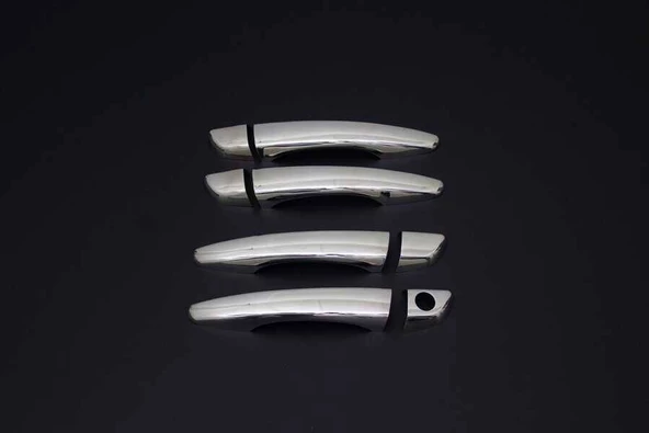 OMSA Citroen DS5 Krom Kapı Kolu 8 Parça Sensörsüz 2012-2018 Arası ürün görseli 1