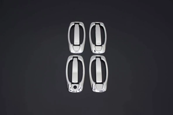 OMSA Citroen Nemo Krom Kapı Kolu 4 Kapı 8 Parça Set 2007-2016 Arası ürün görseli 1