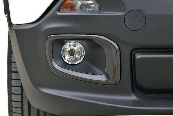 Jeep Renegade Karbon Sis Farı Çerçevesi 2 Parça 2014-2018 Arası ürün görseli 1