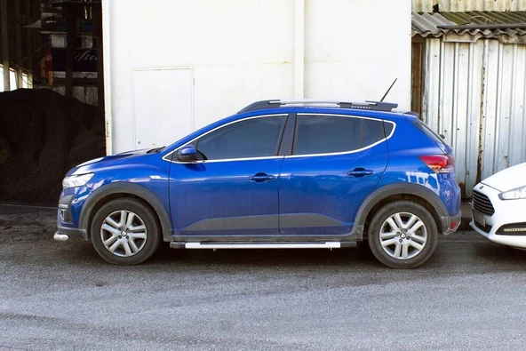 OMSA Dacia Sandero Stepway Krom Cam Çerçevesi 14 Parça 2021 ve Sonrası ürün görseli 1