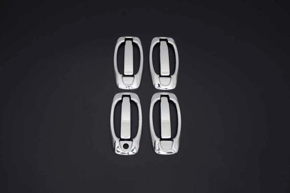 OMSA Fiat Doblo Krom Kapı Kolu 4 Kapı 8 Parça Set 2010-2021 Arası ürün görseli 1