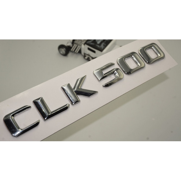Benz CLK 500 Bagaj Krom Metal 3M 3D Yazı Logo ürün görseli 1