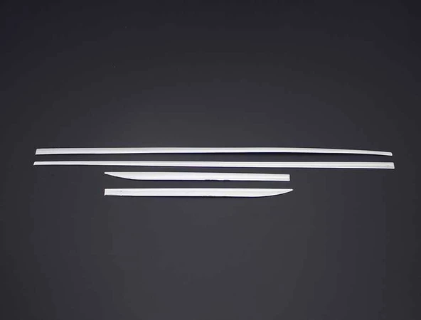 OMSA Fiat Fullback Krom Yan Kapı Çıtası 4 Parça 2016-2019 Arası ürün görseli 1