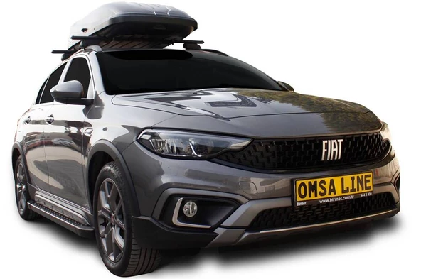 OMSA Fiat Egea Cross Krom Ön Tampon Alt Çıta Taşlı 2020 ve Sonrası ürün görseli 1