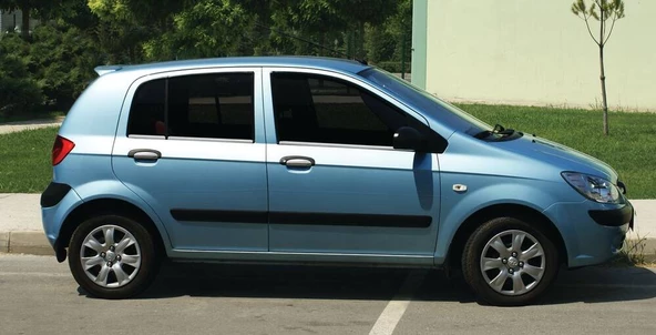 OMSA Hyundai Getz HB Krom Cam Alt Çıtası 6 Parça 2002-2011 Arası ürün görseli 1