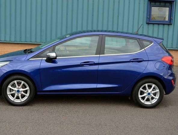 OMSA Ford Fiesta 7 HB Krom Cam Alt Çıtası 2018 ve Sonrası ürün görseli 1