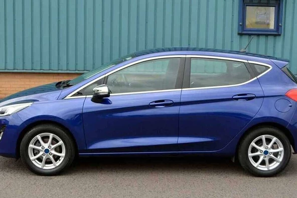 OMSA Ford Fiesta 7 Krom Cam Çerçevesi 16 Parça 2017 ve Sonrası ürün görseli 1