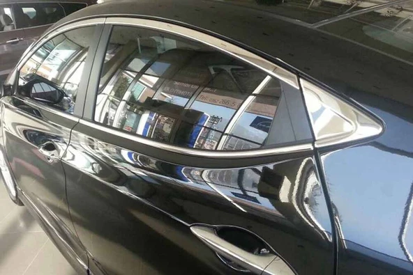 OMSA Hyundai Elantra Krom SD Cam Çerçevesi 10 Parça 2011-2015 Arası ürün görseli 1