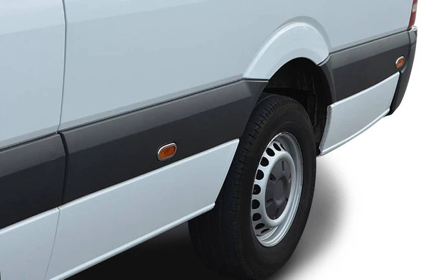 OMSA Mercedes Sprinter W906 Krom Yan Reflektör Çerçevesi 6 Parça 2006-2018 Arası ürün görseli 1