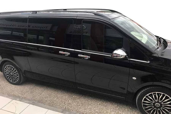 OMSA Mercedes Vito W447 Krom Kapı Kolu 3 Kapı Sensörlü 2014 ve Sonrası ürün görseli 1