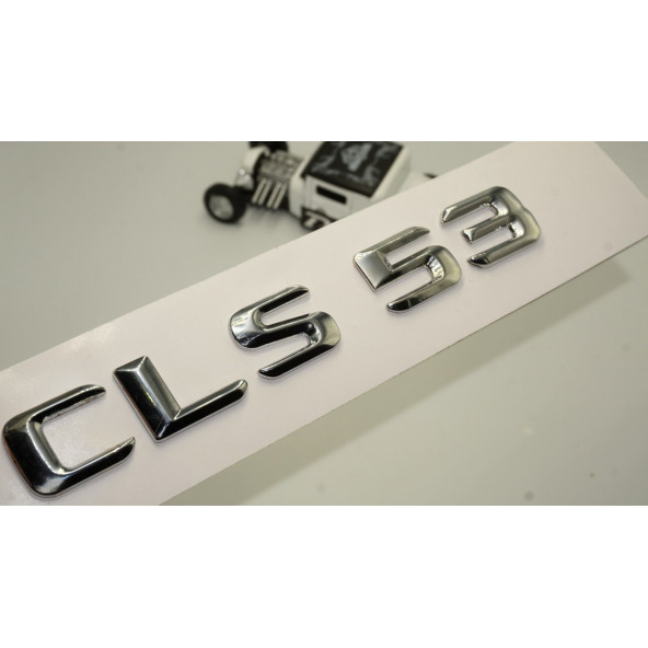 Benz CLS 53 Bagaj Krom Metal 3M 3D Yazı Logo ürün görseli 1