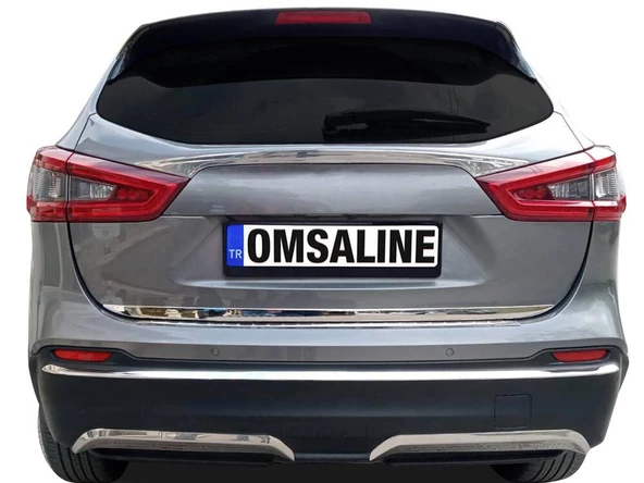 OMSA Nissan Qashqai Krom Arka Tampon Çıtası 2014 ve Sonrası ürün görseli 1