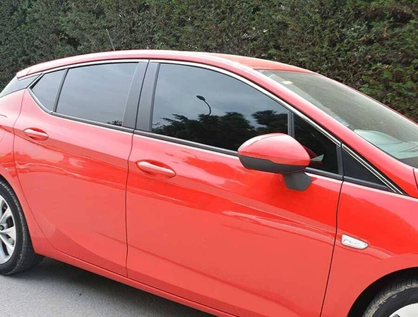 OMSA Opel Astra K Krom HB Üst Cam Çerçevesi 8 Parça 2015-2021 Arası ürün görseli 1