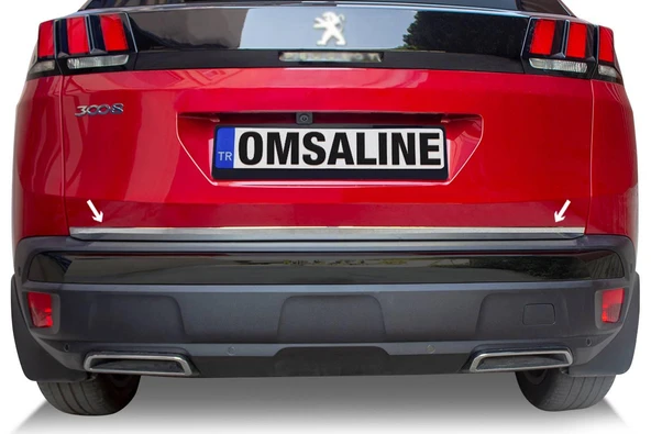 OMSA Peugeot 3008 Krom Bagaj Alt Çıta 2016-2023 Arası ürün görseli 1