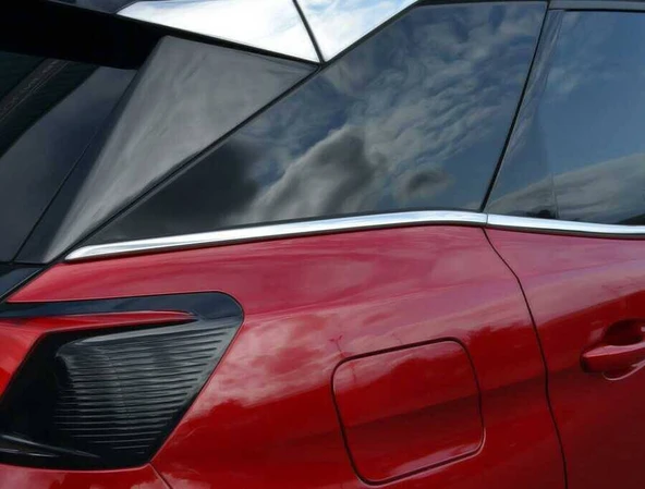 OMSA Peugeot 3008 Krom Cam Alt Çıtası 8 Parça 2016-2023 Arası ürün görseli 1