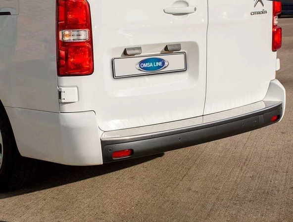 OMSA Peugeot Expert Traveller Krom Arka Tampon Eşiği 2017 ve Sonrası ürün görseli 1