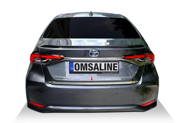 OMSA Toyota Corolla Sedan Krom Bagaj Alt Çıta 2019 ve Sonrası ürün görseli 1