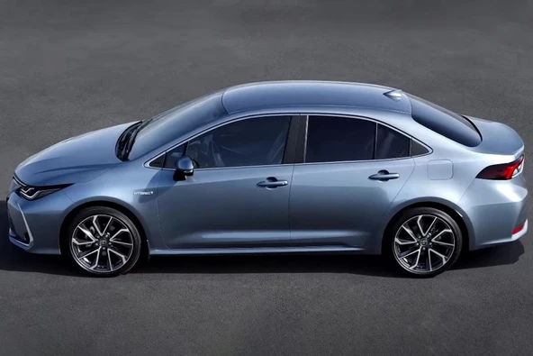 OMSA Toyota Corolla SD Krom Cam Alt Çıtası 8 Parça 2019 ve Sonrası ürün görseli 1