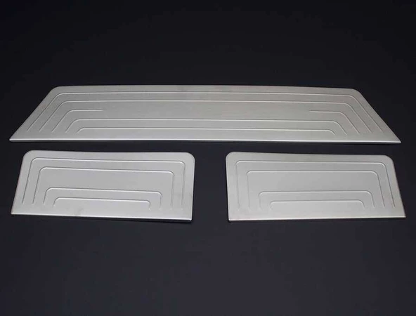 OMSA VW T5 Caravelle Krom Kapı Eşiği 3 Parça (Taşlı) 2003 ve Sonrası ürün görseli 1