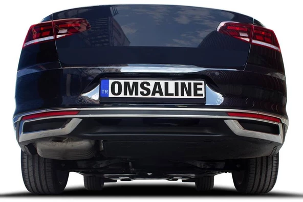 OMSA VW Passat B8.5 SD SW Krom Egzoz Çerçevesi Difüzör 2019 ve Sonrası ürün görseli 1
