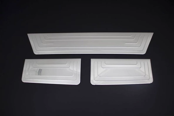 OMSA VW T6 Transporter Krom Kapı Eşiği 3 Parça Taşlı 2015-2019 Arası ürün görseli 1