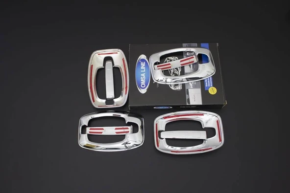 OMSA Citroen Jumper Krom Kapı Kolu 4 Kapı Set Abs 2006-2024 Arası - Resim 3
