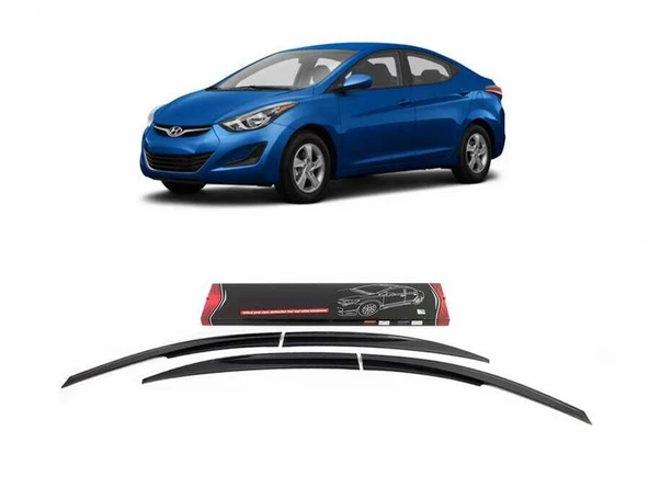 SunPlex Hyundai Elantra Cam Rüzgarlığı 4 Parça 2011-2013 Arası ürün görseli 1