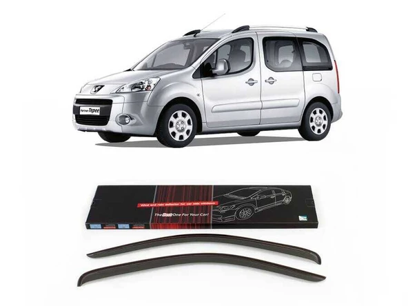 SunPlex Peugeot Partner Tepee Cam Rüzgarlığı 2 Parça 2008-2017 Arası ürün görseli 1