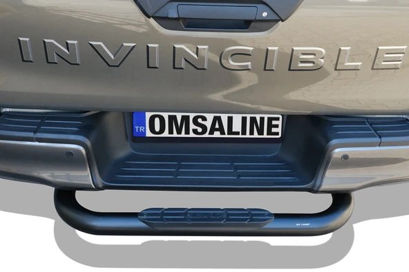 OMSA Toyota Hilux Arka Koruma Çap:76 Siyah 2015 ve Sonrası ürün görseli 1