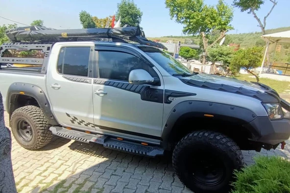 VW Amarok Yarasa Kapı Dodik Seti 6 Parça 2010-2021 Arası - Resim 2