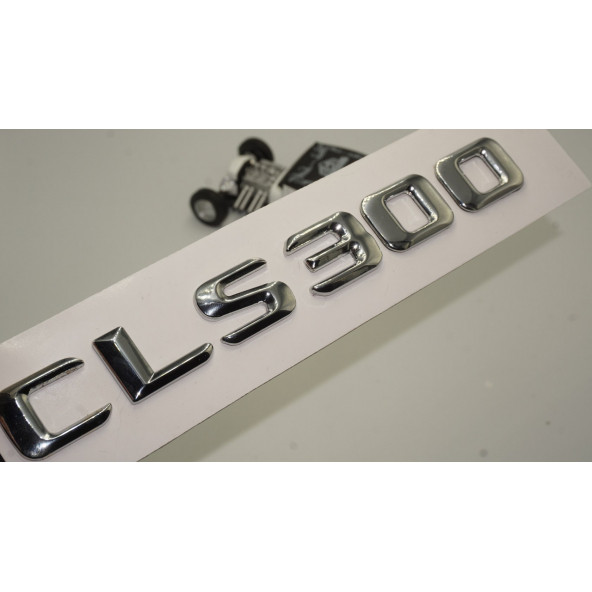 Benz CLS 300 Bagaj Krom Metal 3M 3D Yazı Logo ürün görseli 1
